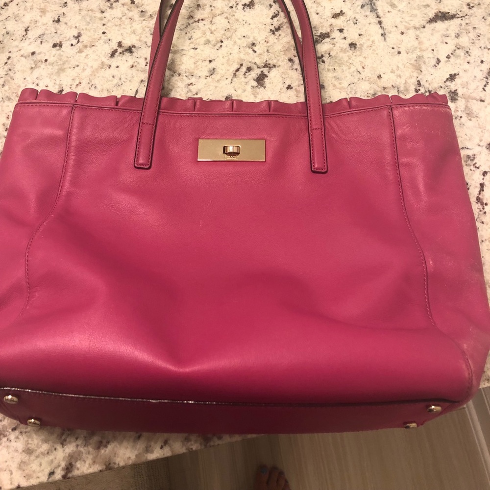 Pink Kate spade tote